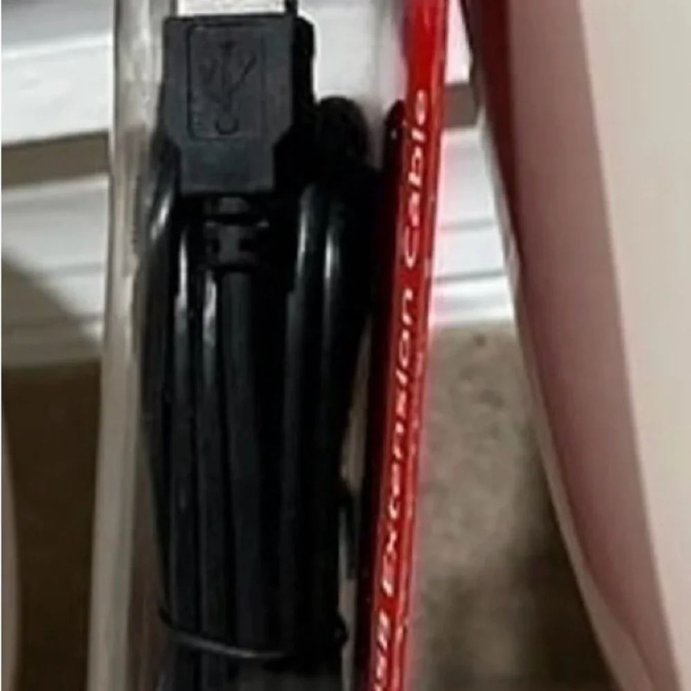 Black USB Extension Cable
